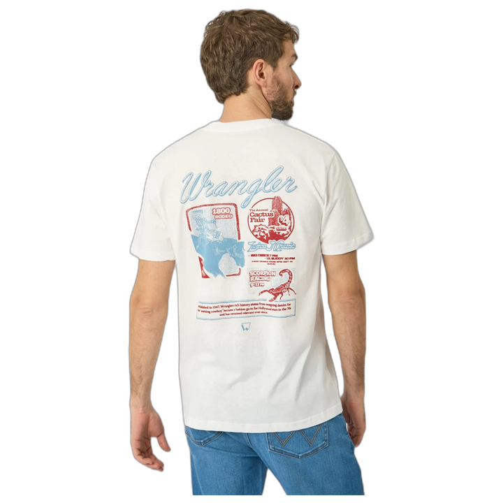 Remera Blank Wrangler Hombre