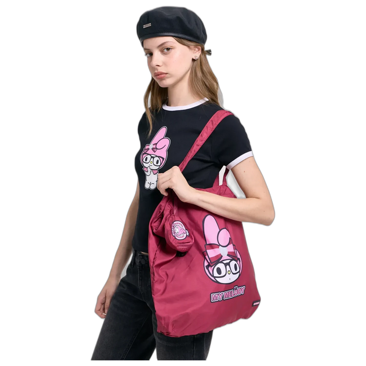 TOTE BAG MY MELODY COLLEGE H.