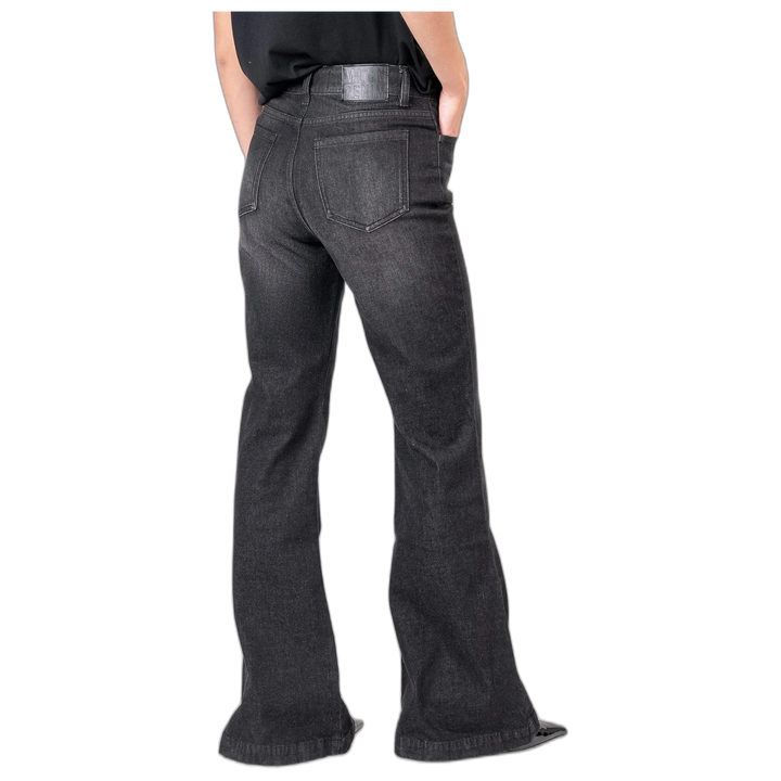 Jean Melocotón Campane Black Mujer