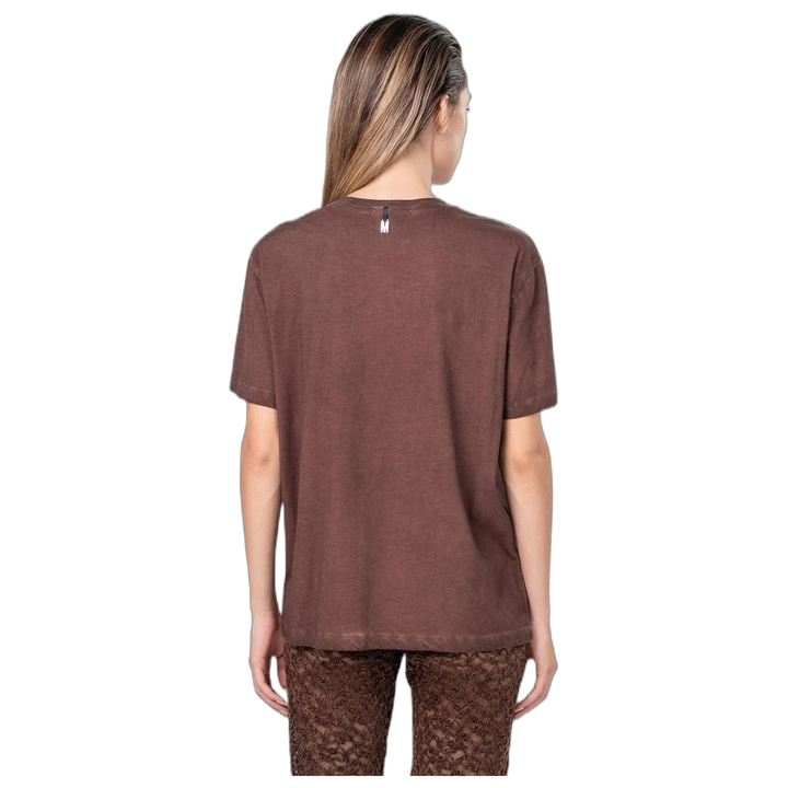 Remera Melocoton Heaven Estampada Oversize Algodón