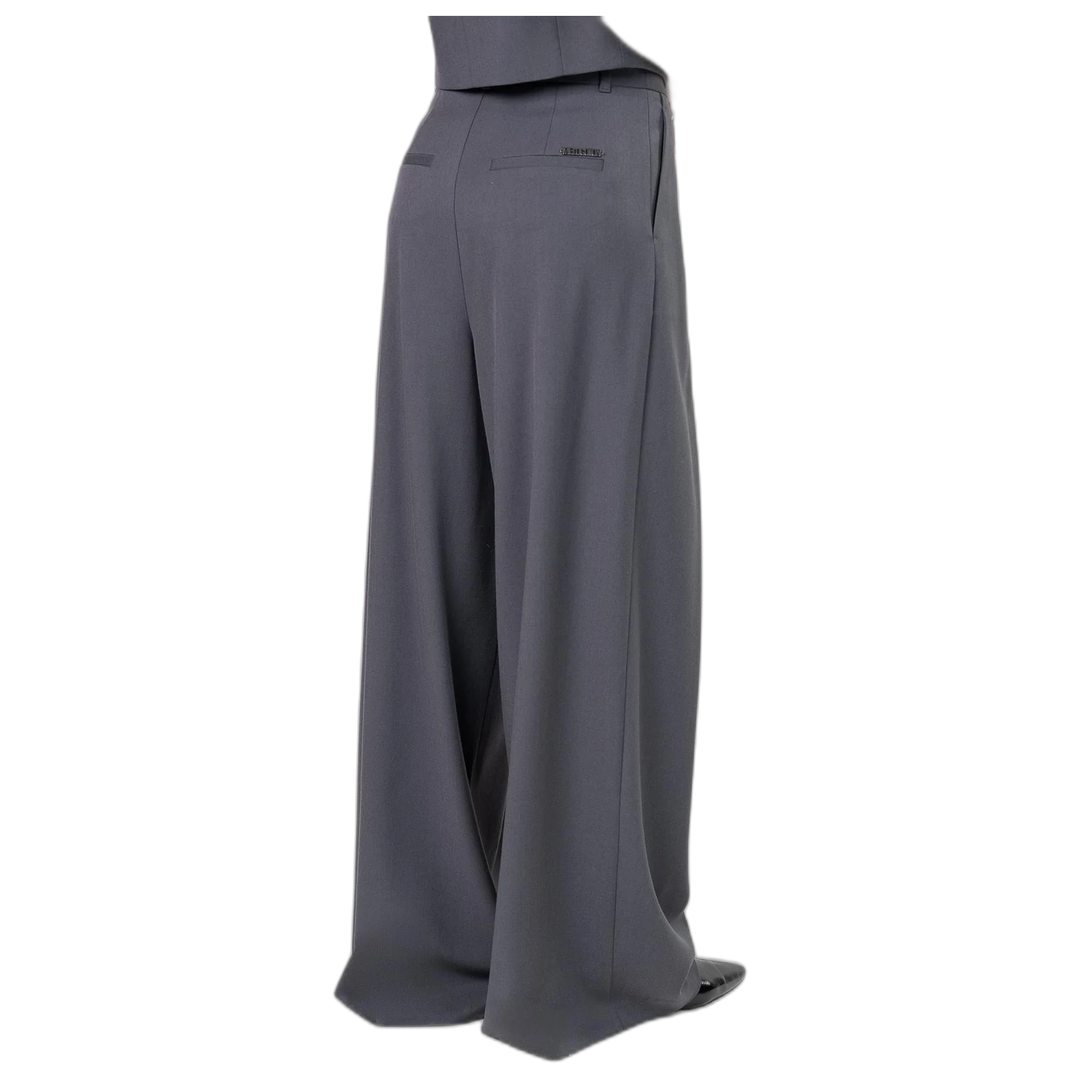 Pantalón Melocoton Angelina Tiro Alto Lino Babucha