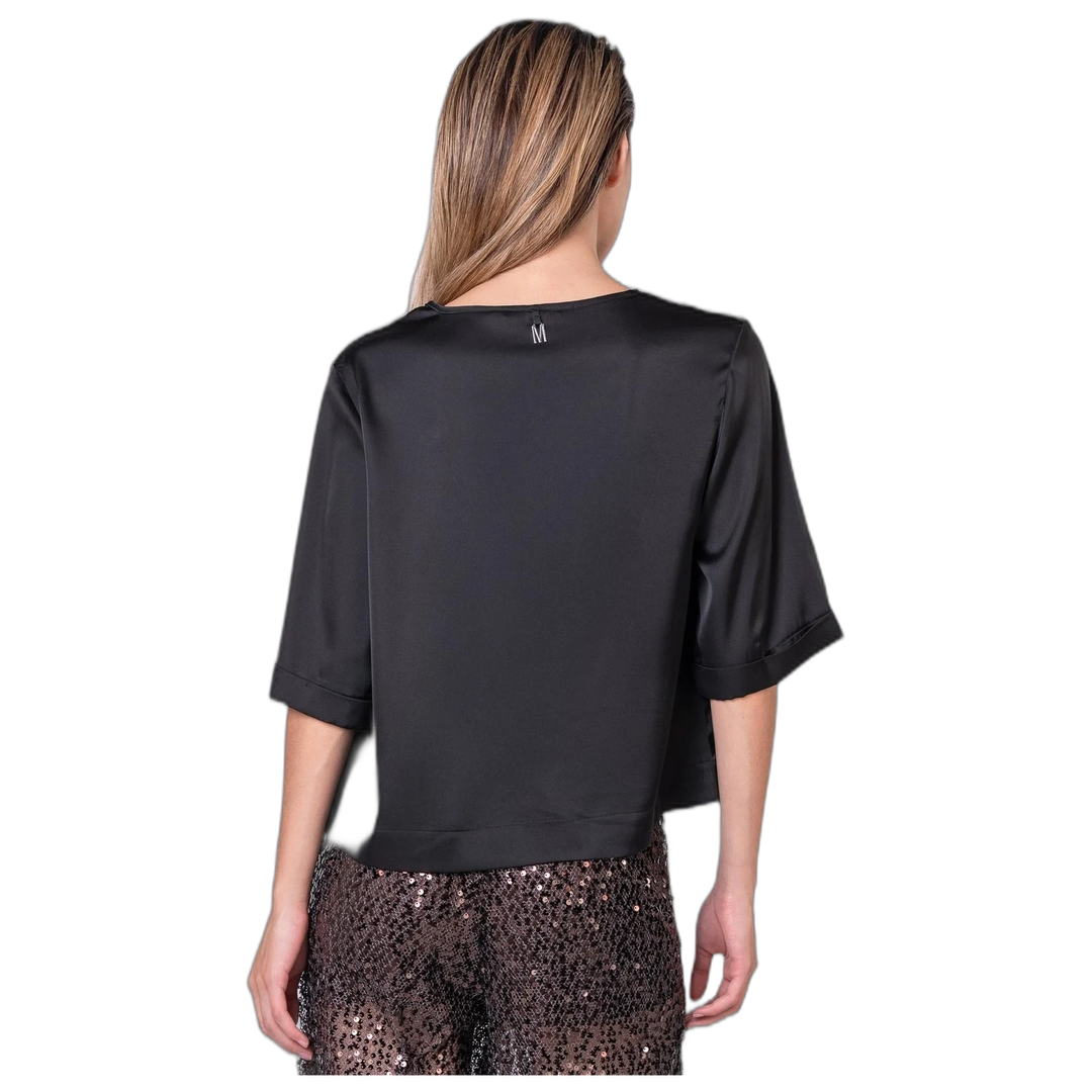 Blusa Melocoton Maite Manga 3/4 Estampada