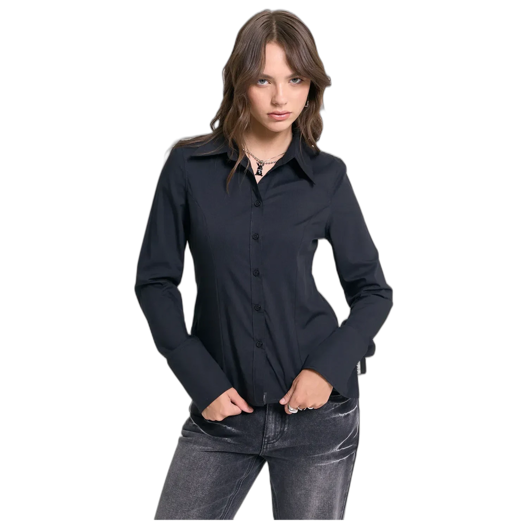 Camisa 47 Street Okay Plaid Escocesa para Mujer