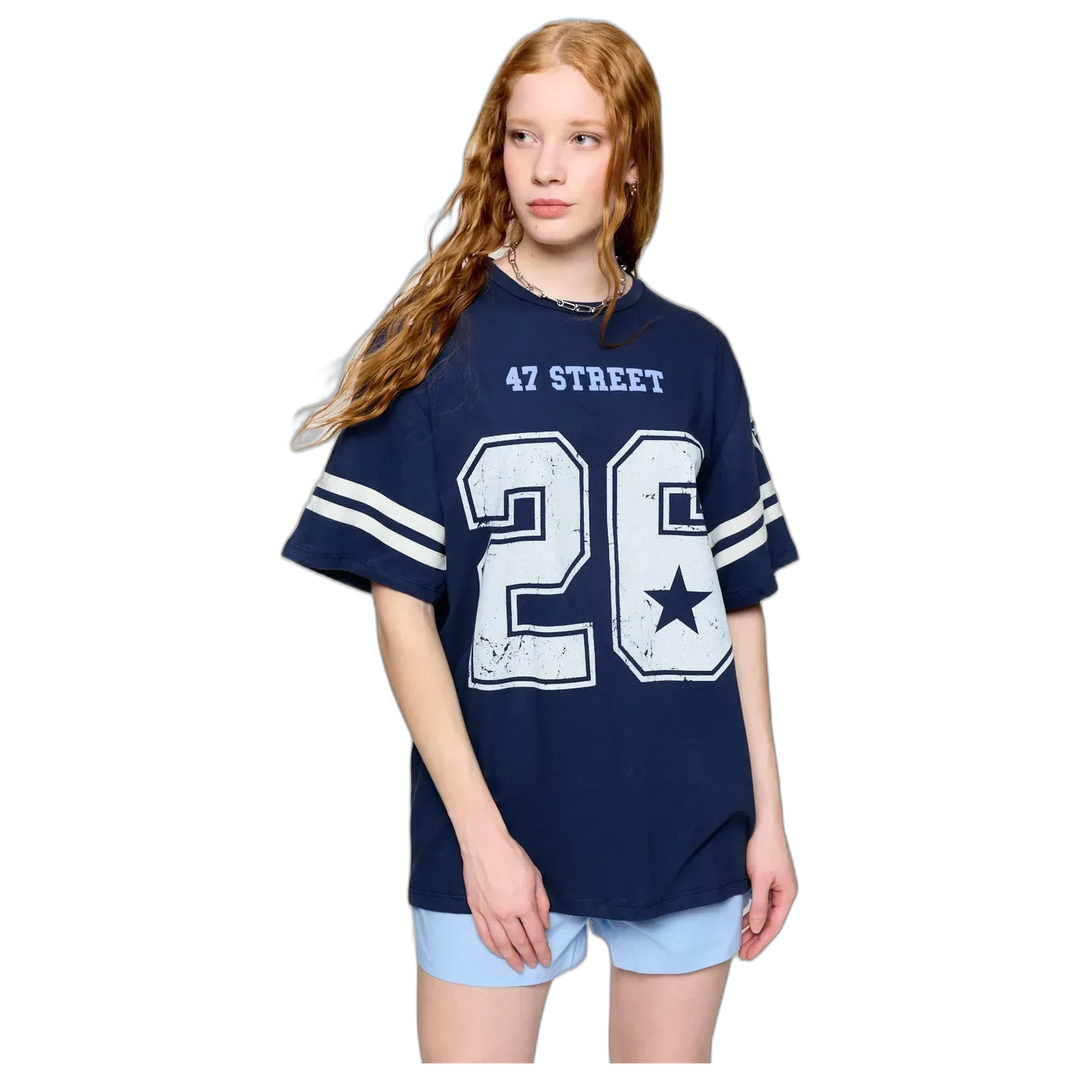 Remerón 47 Street Star League Mujer Oversize