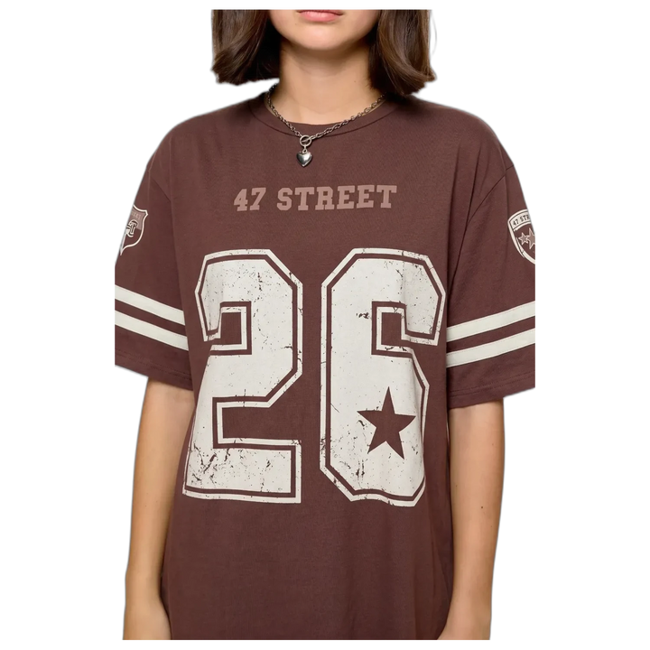 Remerón 47 Street Star League Mujer Oversize