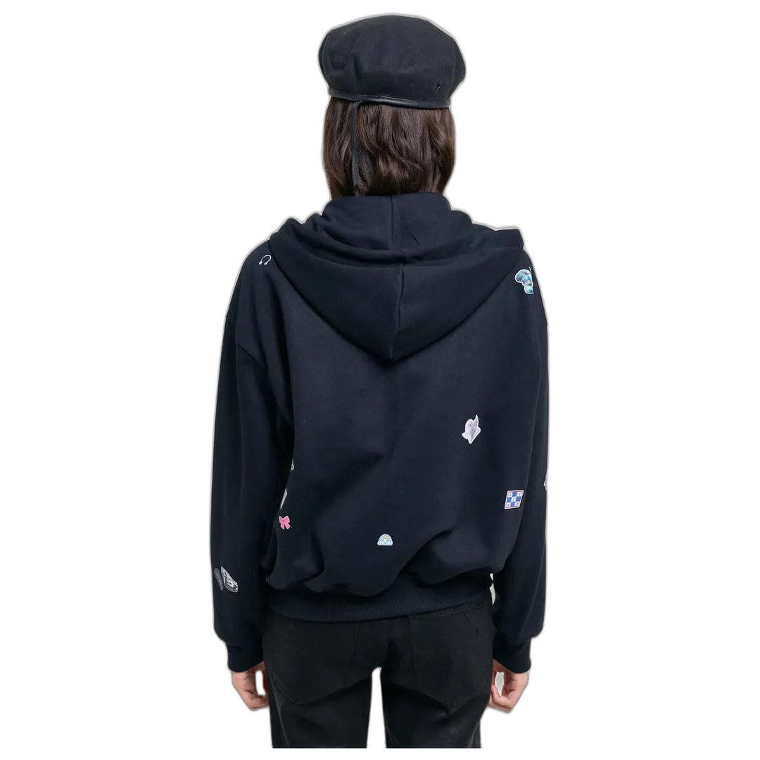 Campera 47 Street Stickers para Mujer