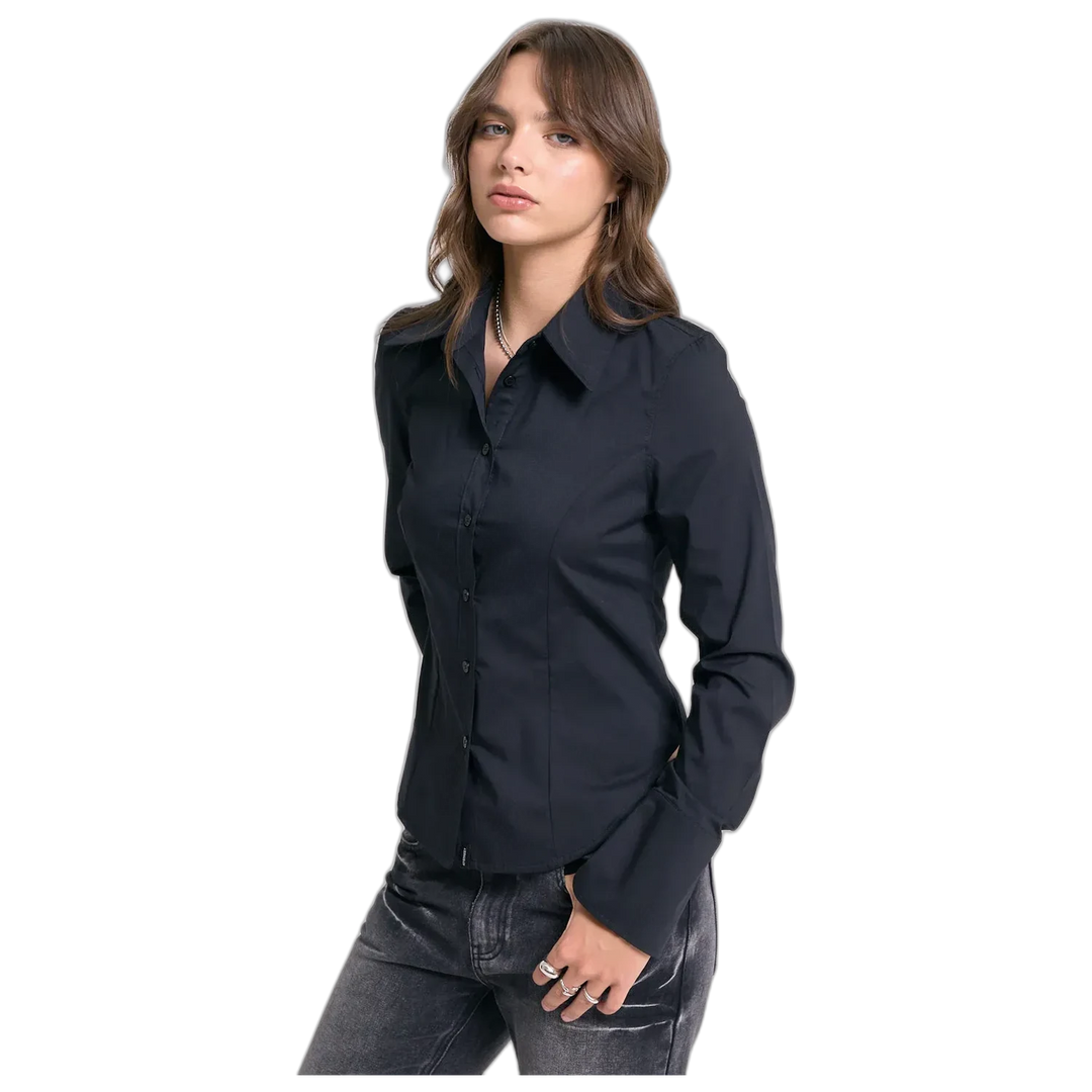 Camisa 47 Street Okay Plaid Escocesa para Mujer