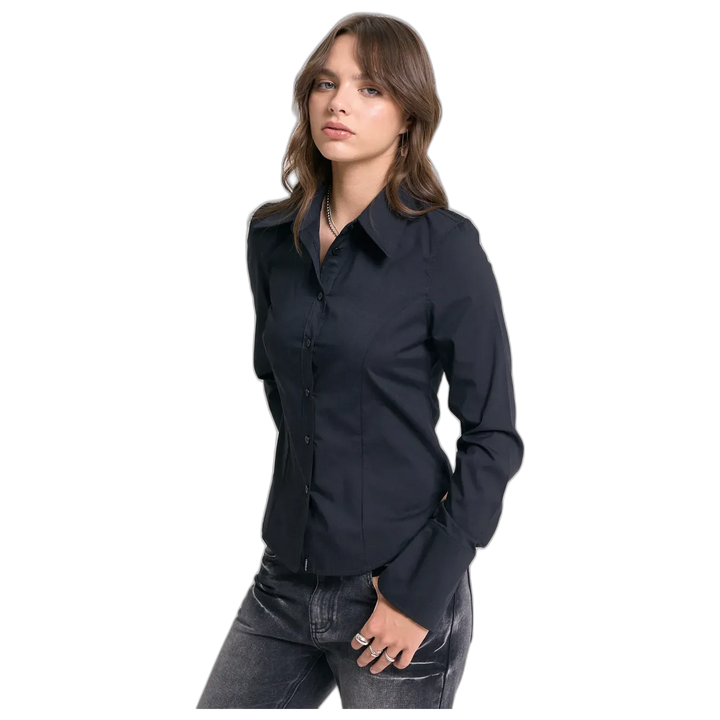 Camisa 47 Street Okay Plaid Escocesa para Mujer
