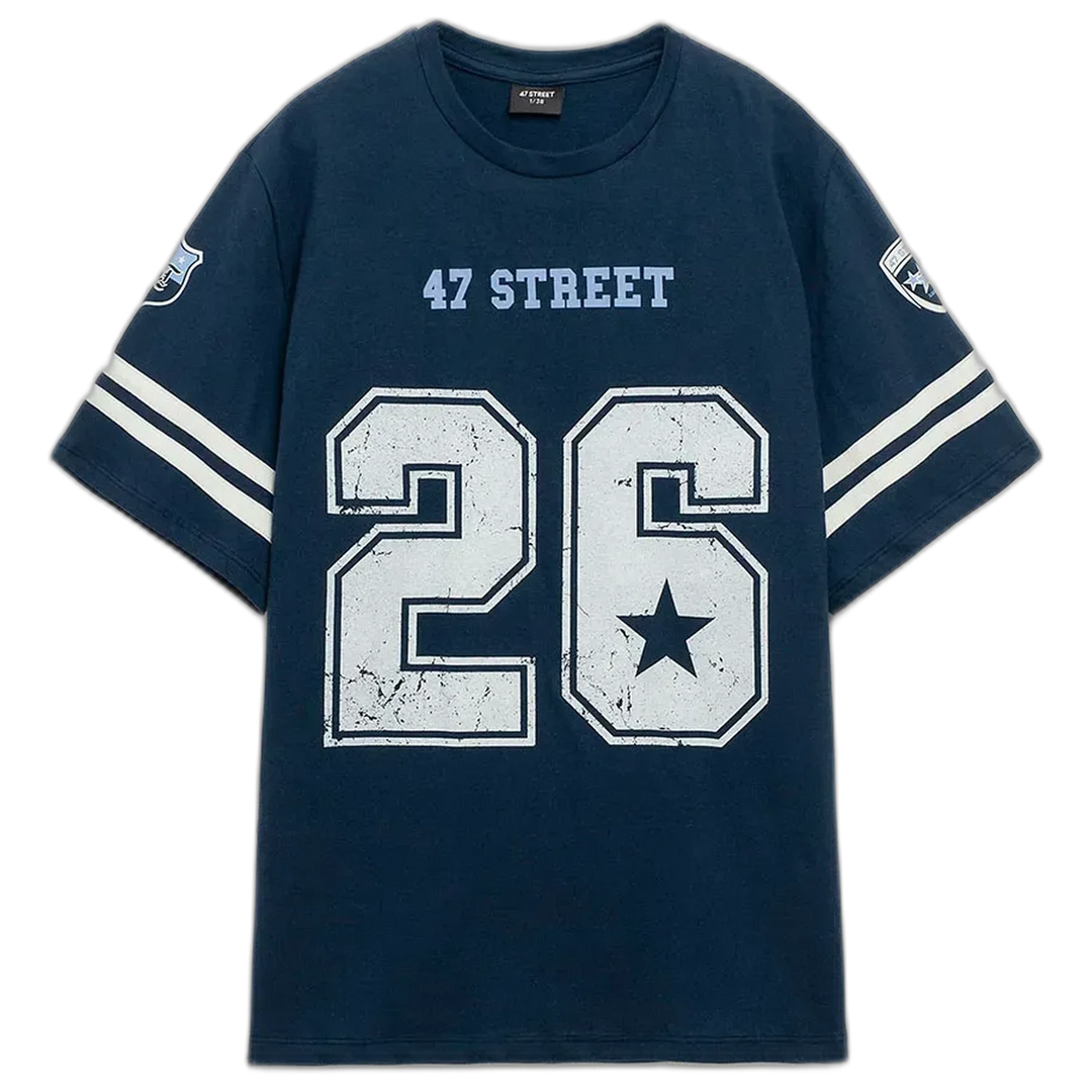 Remerón 47 Street Star League Mujer Oversize