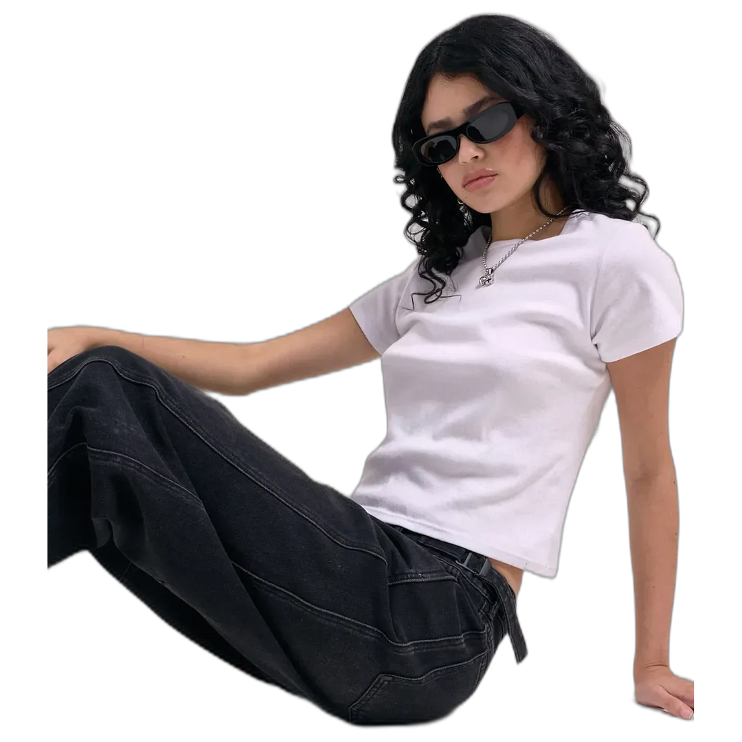 Jean Baggy Rules Black 47 Street Mujer