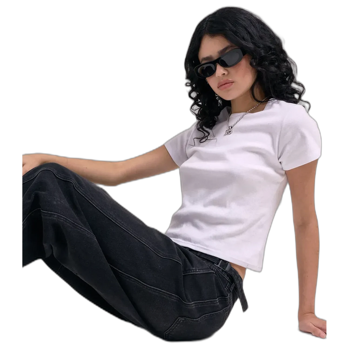 Jean Baggy Rules Black 47 Street Mujer