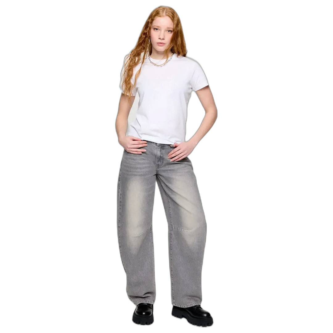Jean Baggy Grey 47 Street Mujer