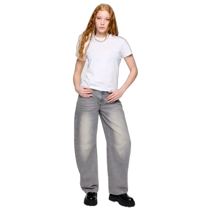 Jean Baggy Grey 47 Street Mujer