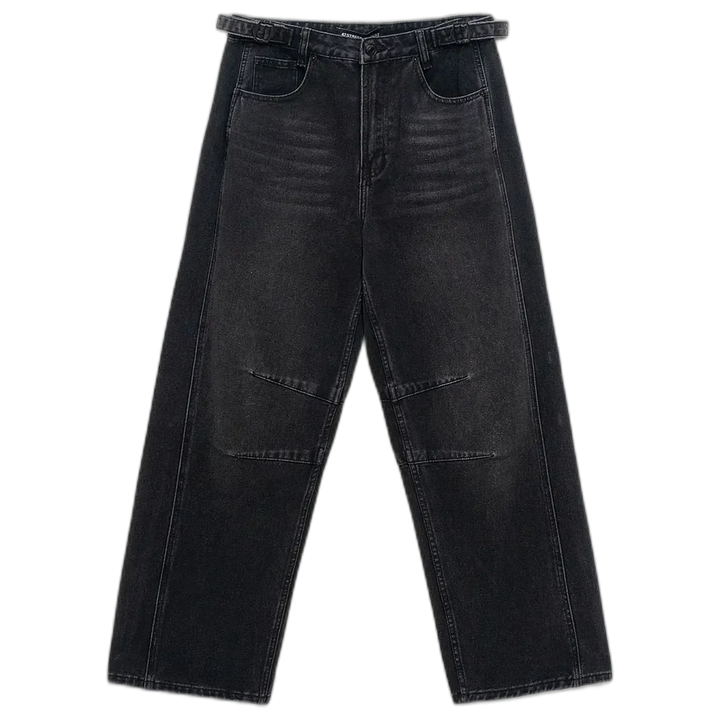 Jean Baggy Rules Black 47 Street Mujer