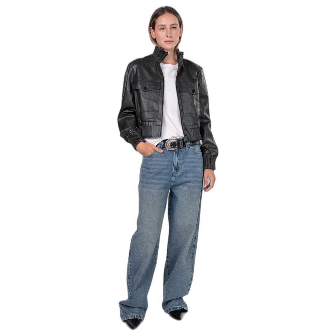 Remera Melocoton Helena 75 Manga Larga Escote Cuadrado