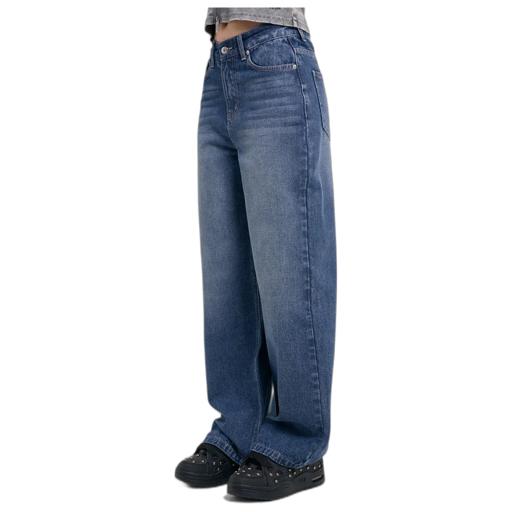 JEAN WIDE LEG BLUE