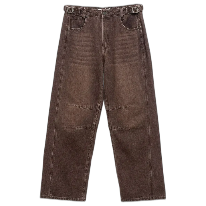 Jean Baggy Rules Brown 47 Street Mujer