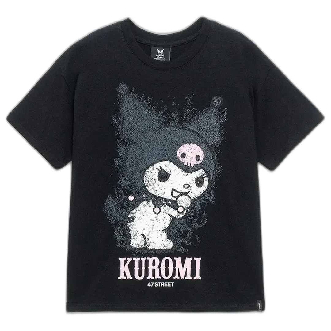 Remera 47 Street Kitty Kuromi Mujer