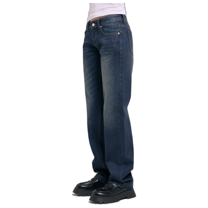 JEAN LOW RISE GUMMED