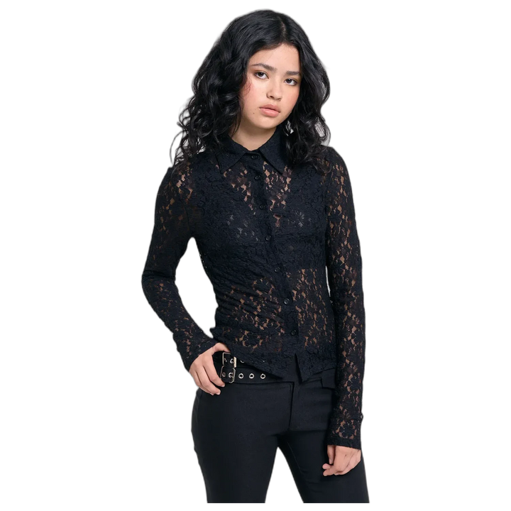 Camisa 47 Street Shima de Encaje para Mujer
