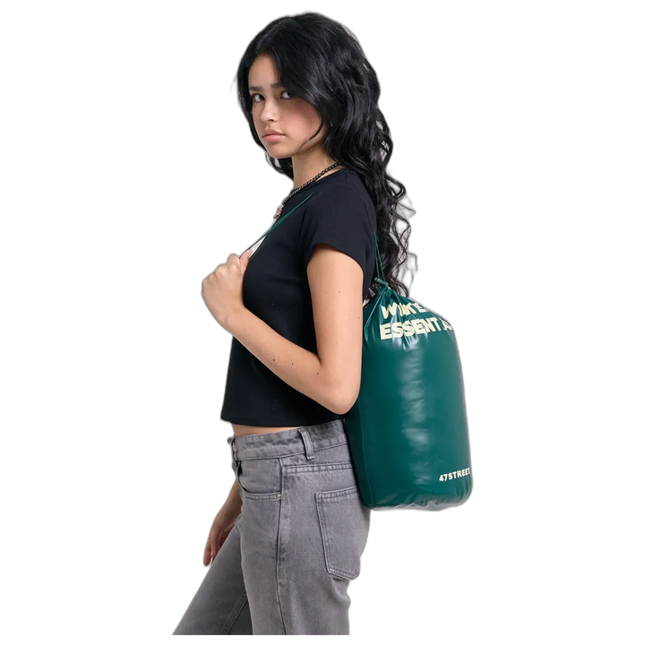 Campera 47 Street Lean Puffer Mujer con Cierre Frontal