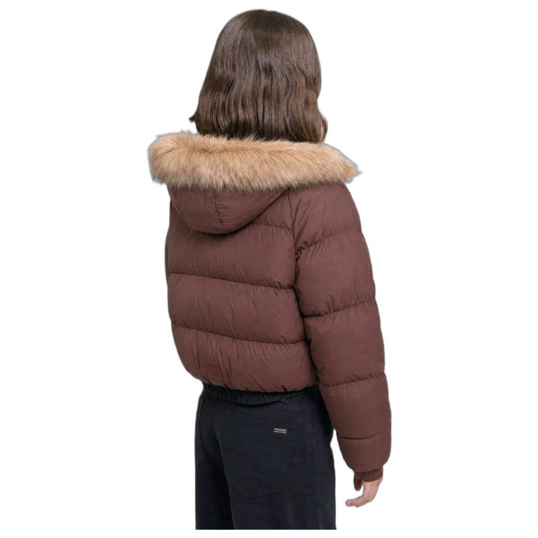 Campera Pause 47 Street Mujer Abrigada con Capucha