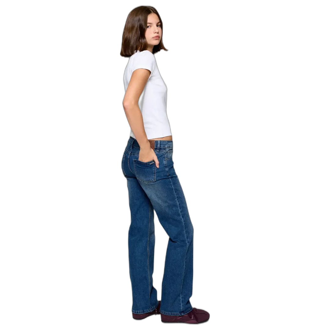Jean Flared Blue 47 Street Mujer
