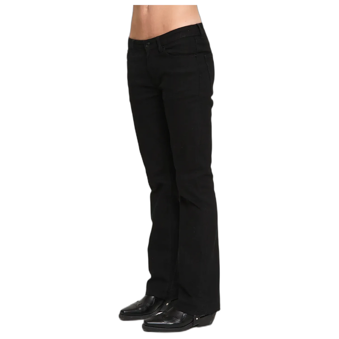 Jean Midflared Black 47 Street