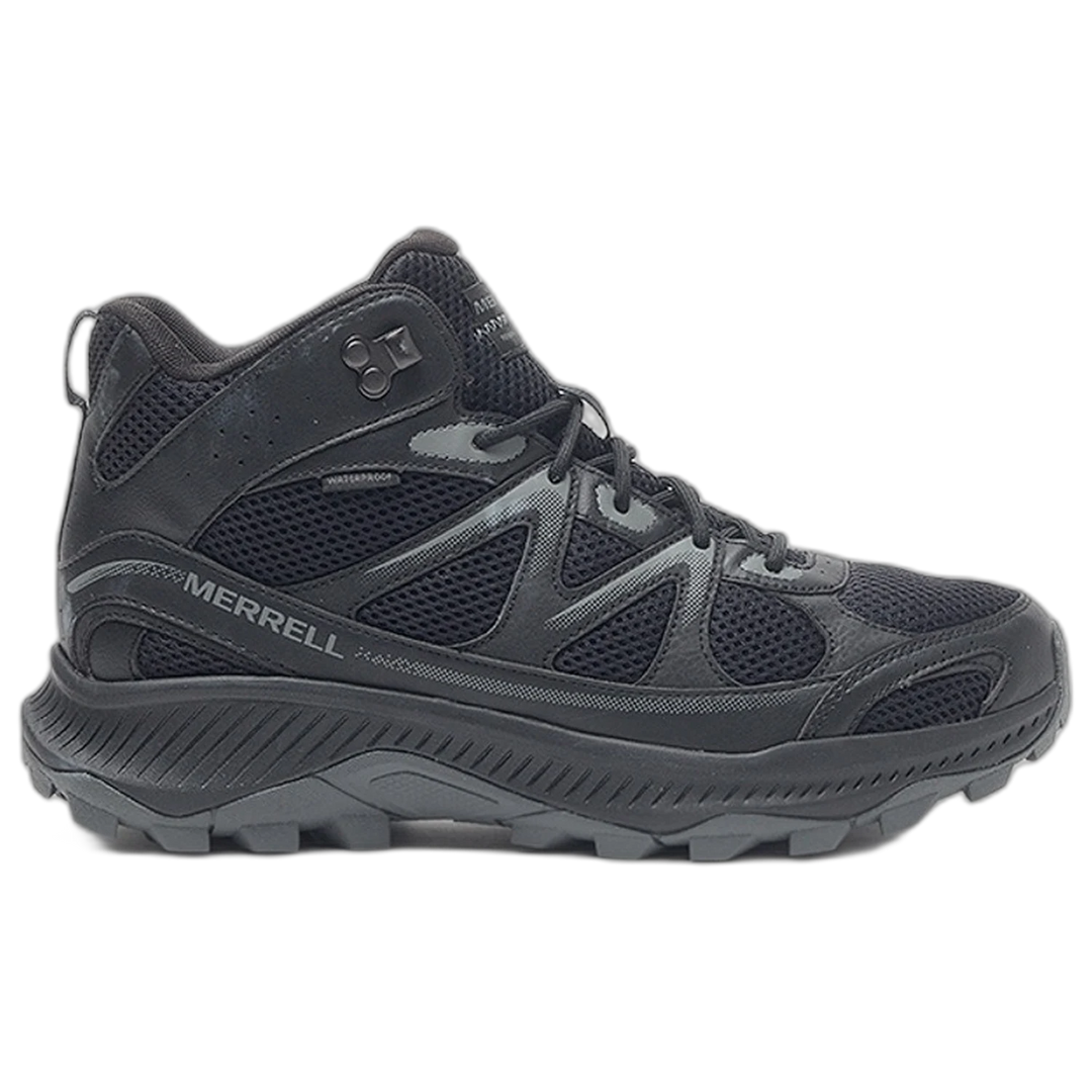 Bota Merrell Speed Strike 2 Mid WP Negra Hombre