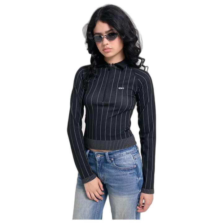 Chomba Manga Larga Instant 47 Street Mujer