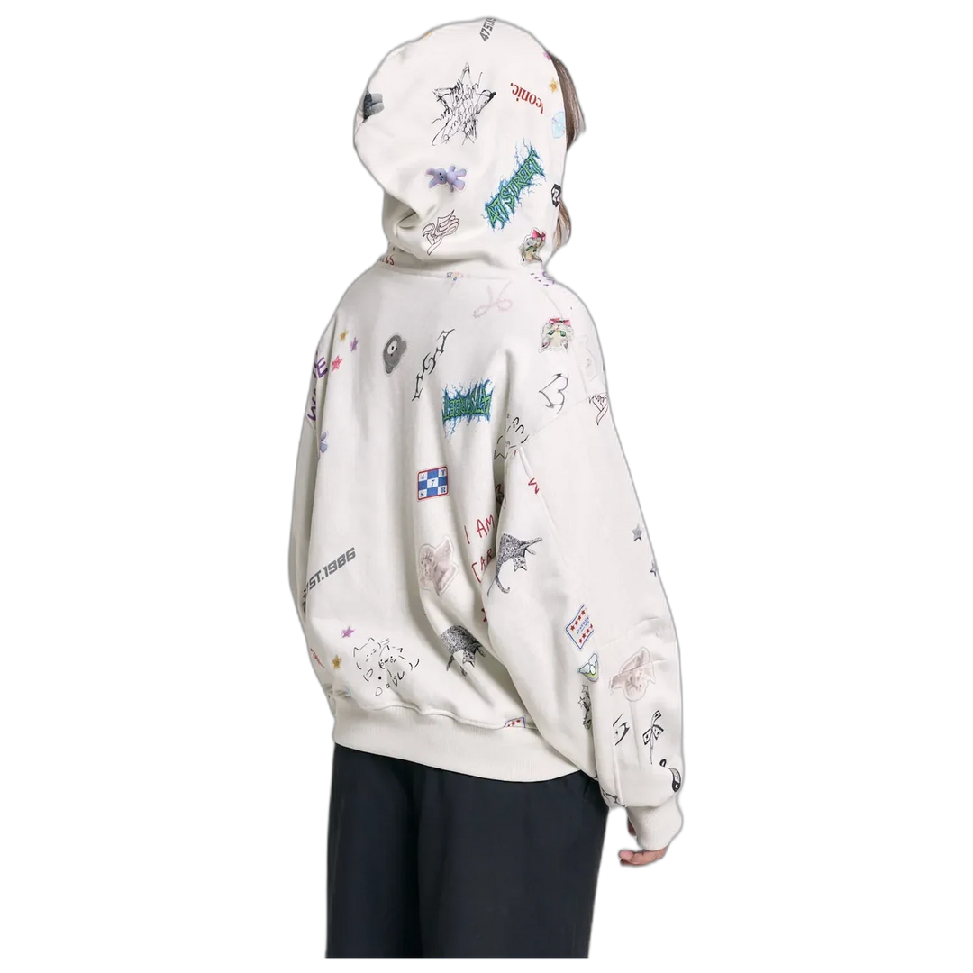 Canguro 47 Street Artsy con Capucha para Mujer