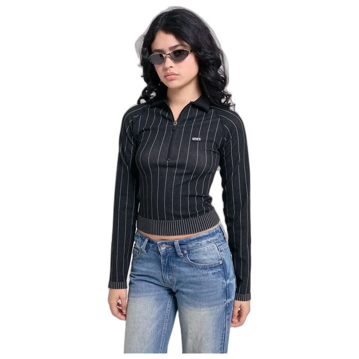 Chomba Manga Larga Instant 47 Street Mujer