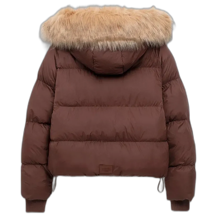 Campera Pause 47 Street Mujer Abrigada con Capucha