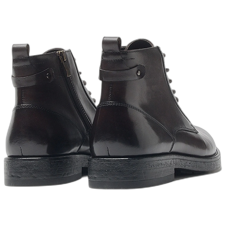Borcego Hush Puppies Auster Marrón Cuero Hombre