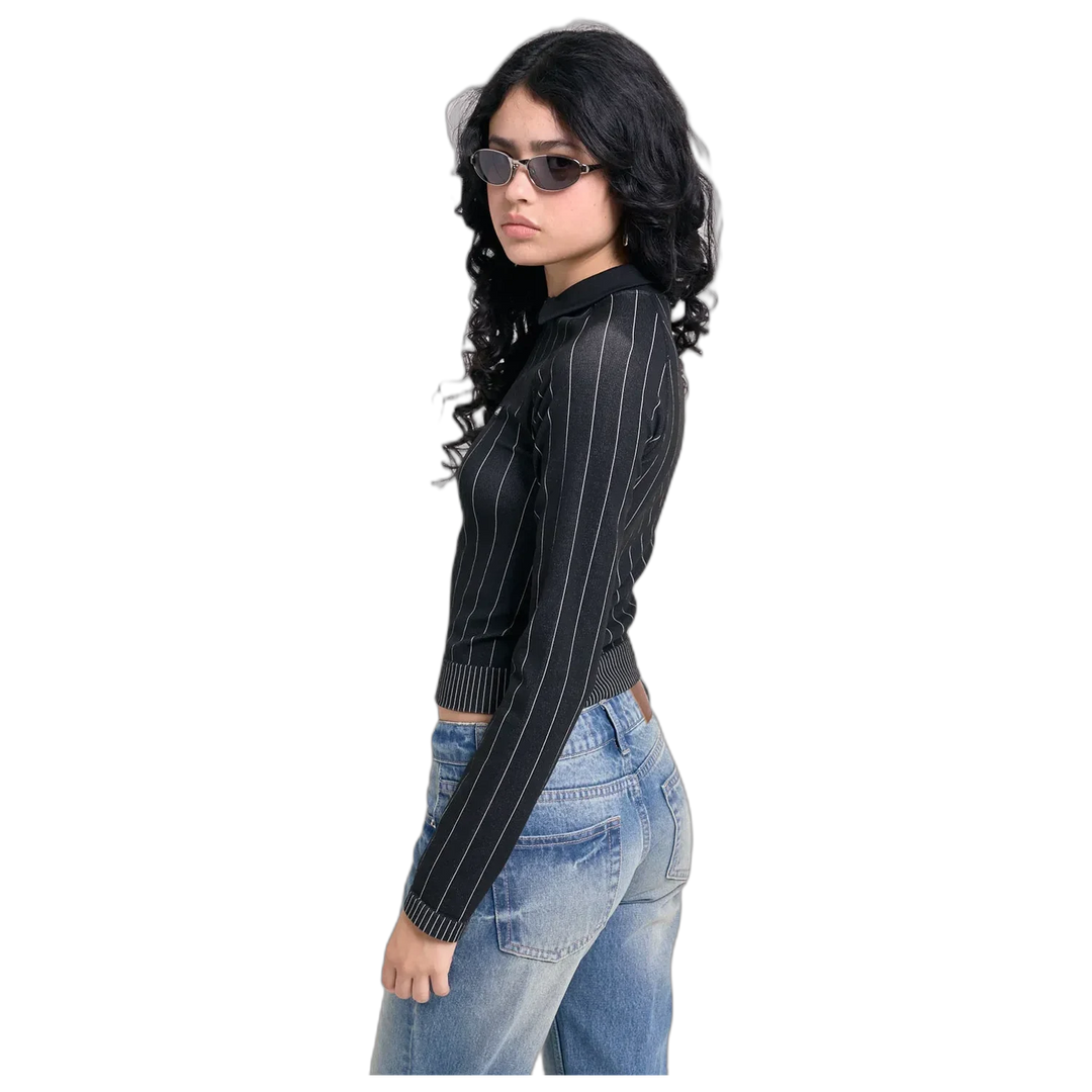 Chomba Manga Larga Instant 47 Street Mujer