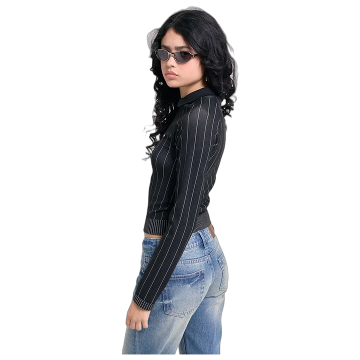 Chomba Manga Larga Instant 47 Street Mujer