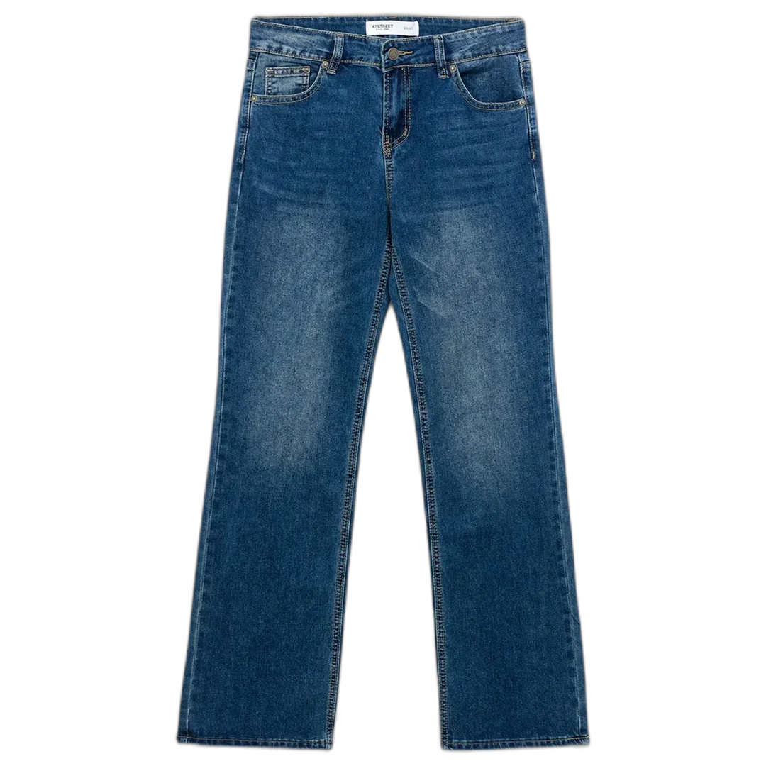 Jean Flared Blue 47 Street Mujer