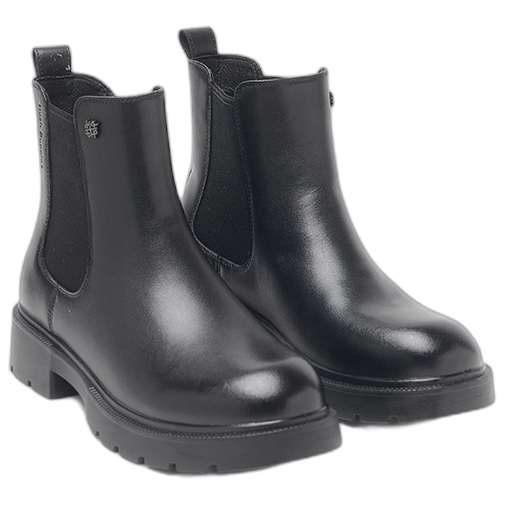 Botas Hush Puppies Lucera Negro Mujer