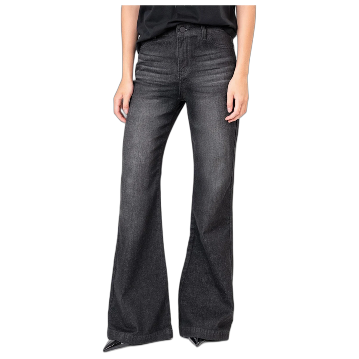 Jean Melocotón Campane Black Mujer