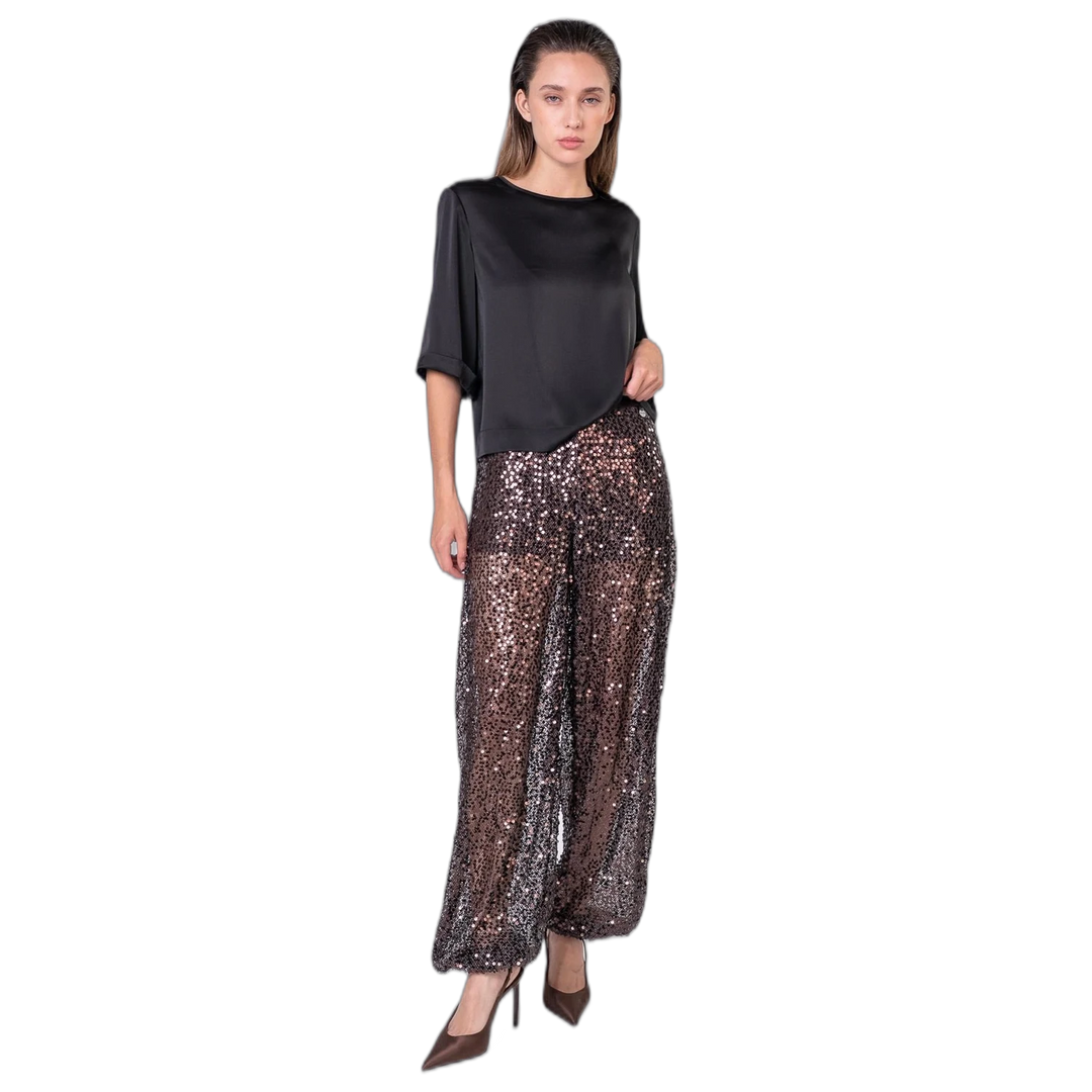 Blusa Melocoton Maite Manga 3/4 Estampada