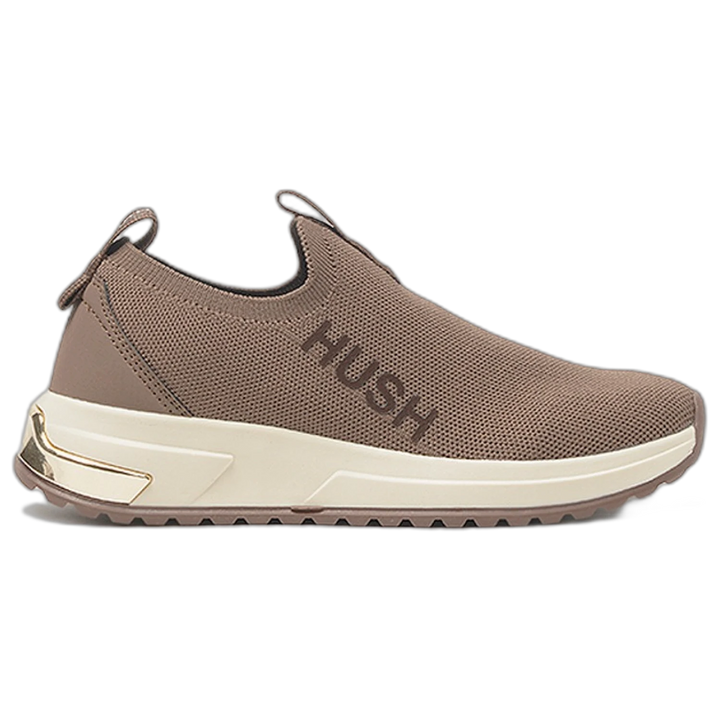 Zapatillas Hush Puppies Cien Zero G Slip On Mujer Marrón
