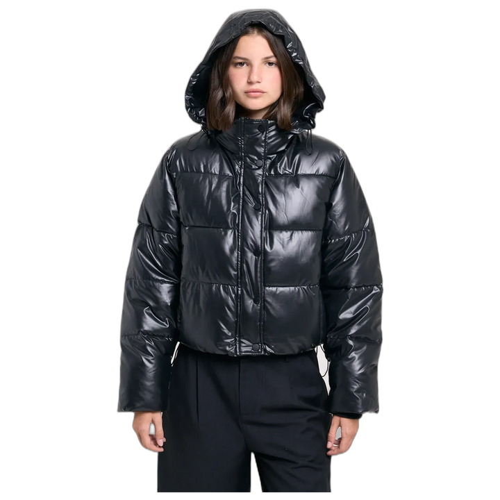 Campera 47 Street Lean Puffer Mujer con Cierre Frontal
