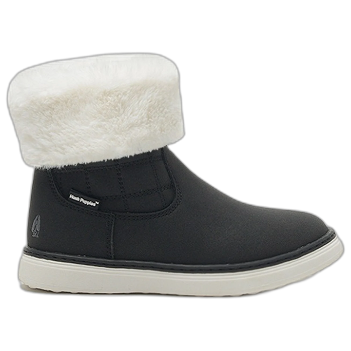 Bota Hush Puppies Ana Caña Media Zero G Mujer Negra