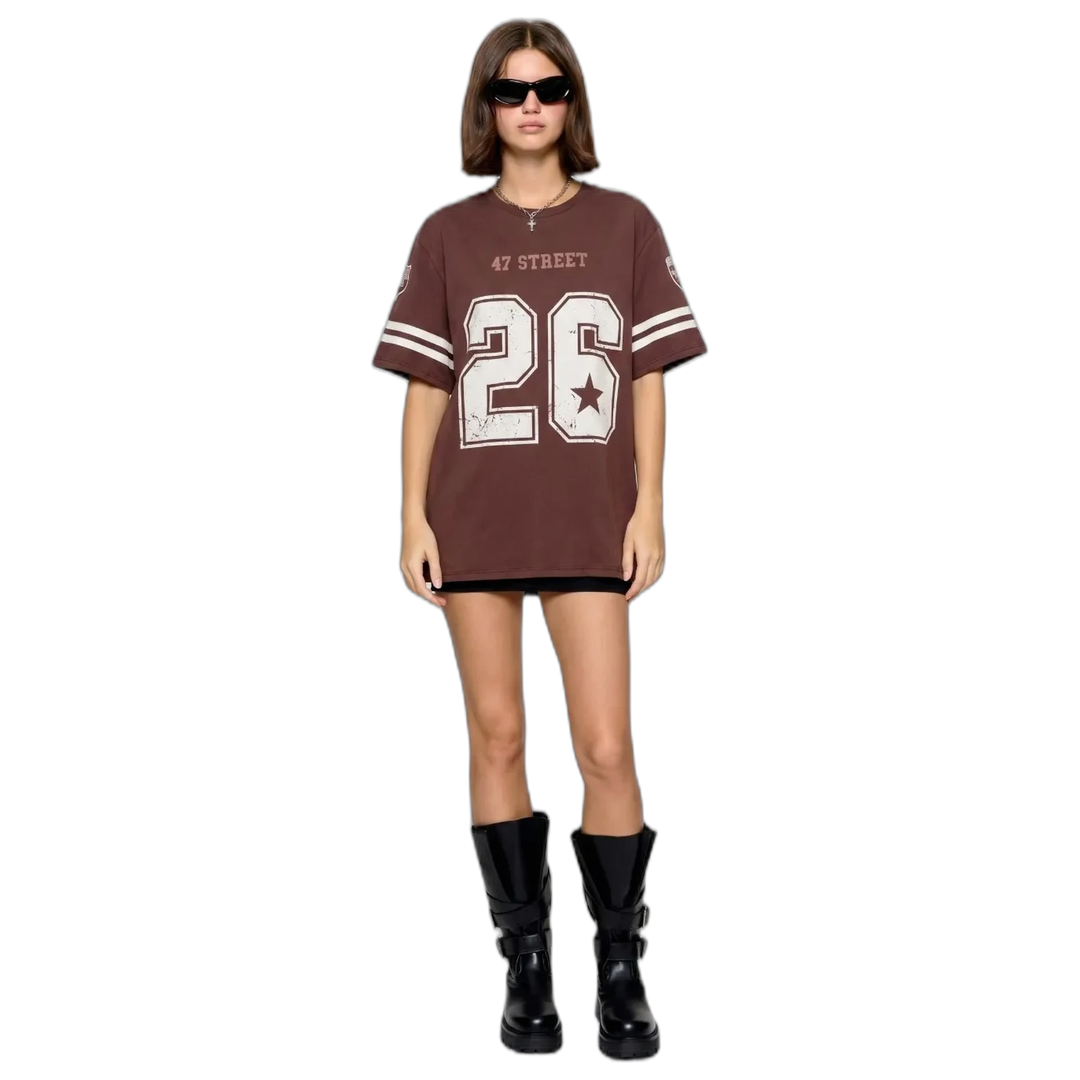 Remerón 47 Street Star League Mujer Oversize