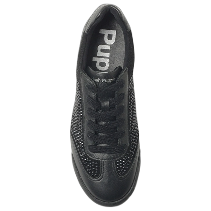 Zapatillas Hush Puppies Sally Negro Mujer