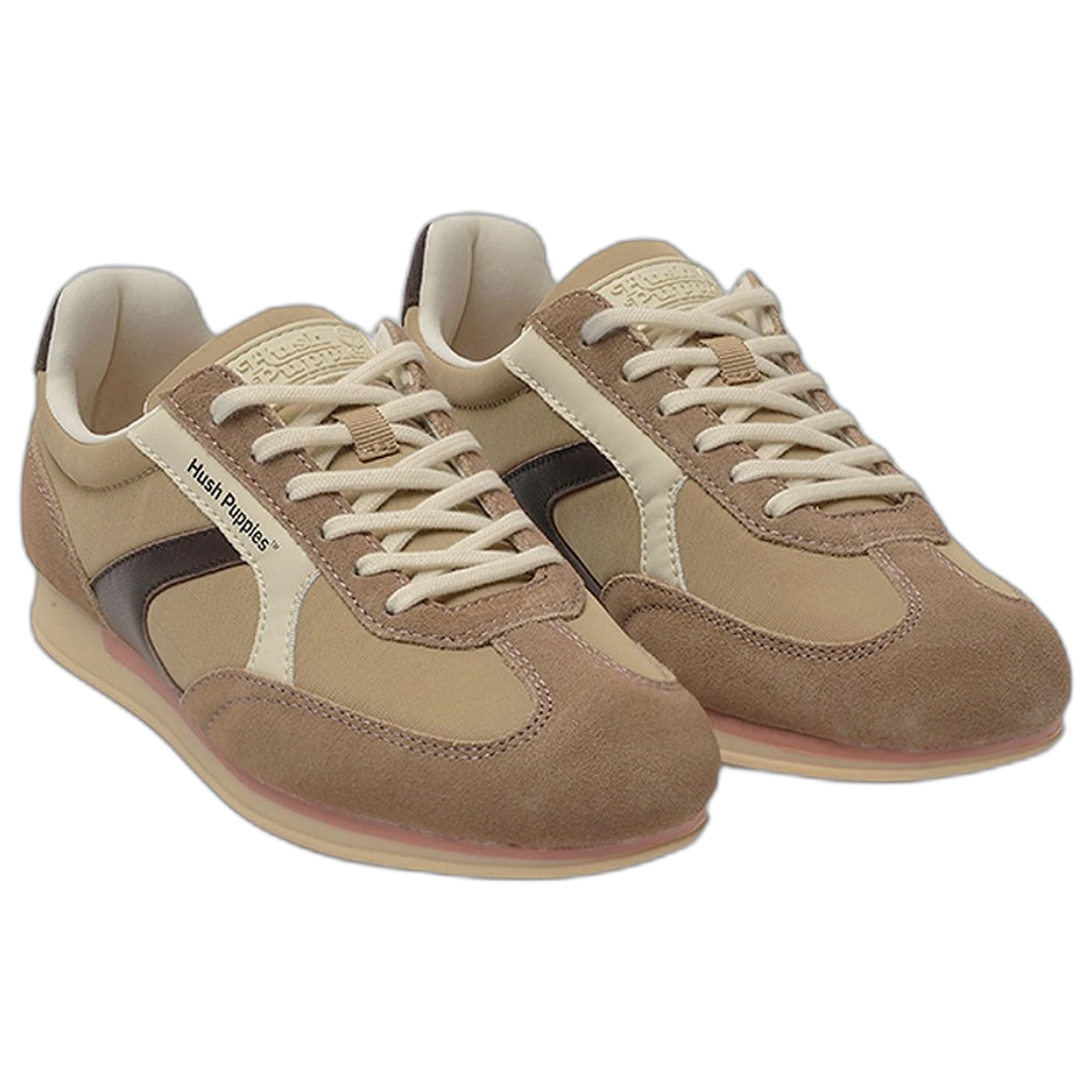 Zapatilla Hush Puppies Ayla Retro Ortholite Marron