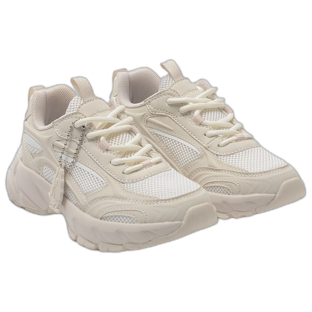Zapatilla Hush Puppies Alina Chunky Zero G Kids Beige