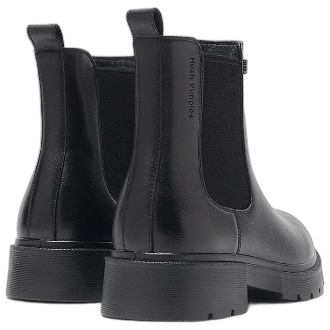Botas Hush Puppies Lucera Negro Mujer