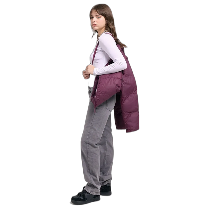 Campera Lock 47 Street Mujer Abrigada con Capucha