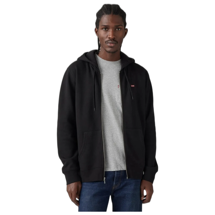 Buzo Levis Core NG Zip Up Negro con Capucha